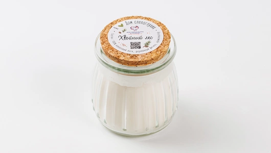 Свеча сувенирная "Хвойный лес"