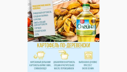 Масло подсолнечное Олейна рафинированное дезодорированное 1 л Масло подсолнечное Олейна рафинированное дезодорированное 1 л