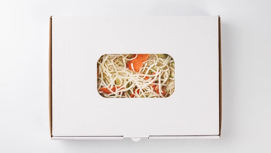 Пицца римская "Филадельфия" с форелью и авокадо, зам.