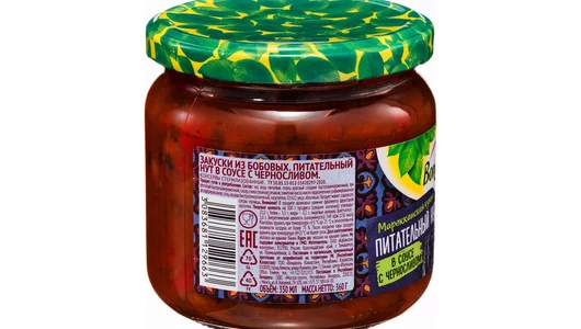 Нут Bonduelle в соусе с черносливом с/б 360 г