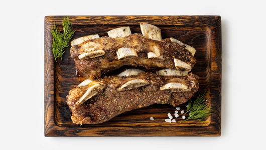 Ребро говяжье травяного откорма охл, вес