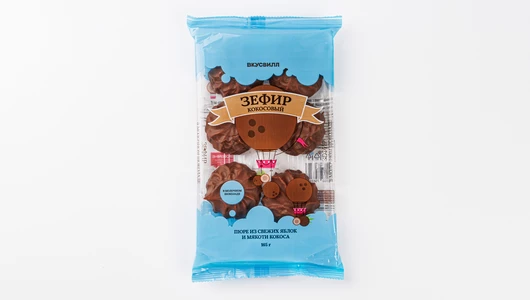 Зефир кокосовый в молочном шоколаде Зефир кокосовый в молочном шоколаде