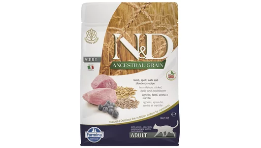 Farmina N&D Adult Low Grain Lamb&Blue низкозерновой  ,ягненок с черникой 300гр