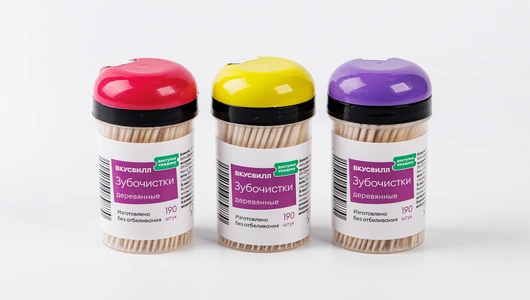 Зубочистки, 190 шт Зубочистки, 190 шт