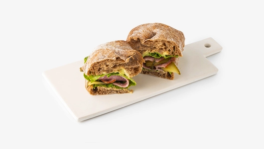 Панини с медово-горчичным соусом и маринованными огурцами, шт СП