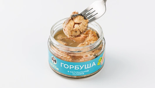 Горбуша натуральная ст/б, 200 г