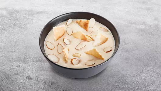 Десерт гурьевский с чипами и орешками