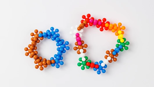 Развивающий конструктор "Молекулы"