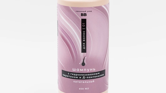 Шампунь для волос с гидролизованным кератином питательный