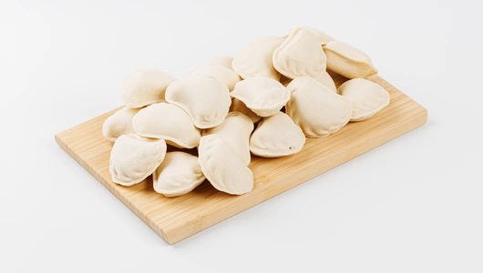 Вареники с картофелем и беконом