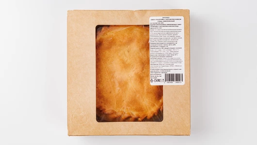 Пирог "Татарский" с картофелем и мясом птицы, зам.