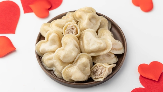 Любмени мясные со сливками