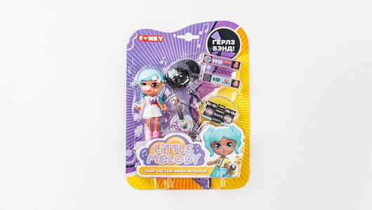 Куколка с музыкальными аксессуарами