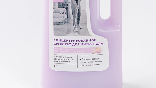 Средство для мытья пола концентрированное, 1 л Средство для мытья пола концентрированное, 1 л