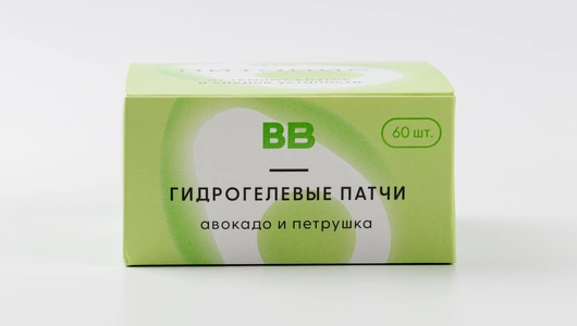 Патчи гидрогелевые с экстрактом авокадо и петрушкой, 60 шт Патчи гидрогелевые с экстрактом авокадо и петрушкой, 60 шт
