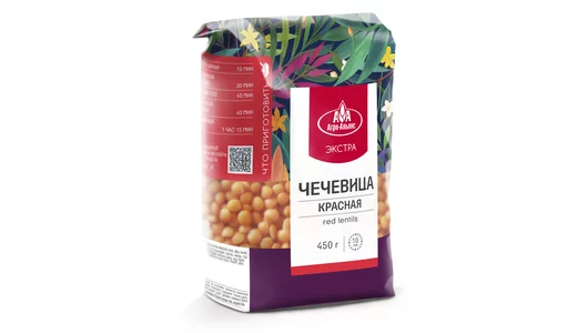 Чечевица Агро-Альянс Экстра красная 450 г Чечевица Агро-Альянс Экстра красная 450 г