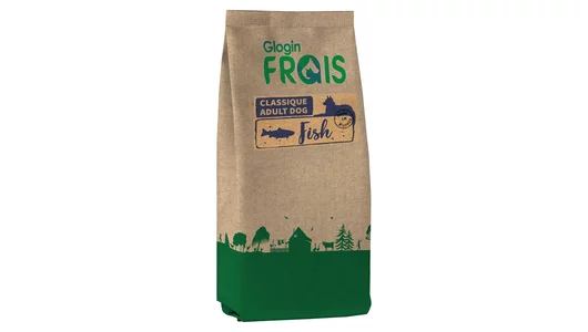 Корм FRAIS 3кг для собак с рыбой, гранула круг 16 мм 20/10 CLASSIQUE