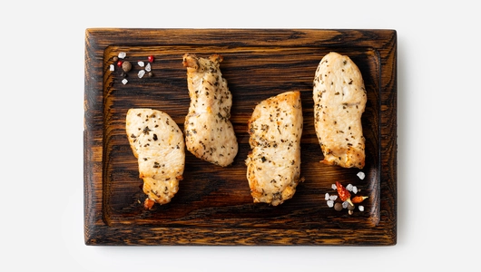 Медальон из филе индейки вес.