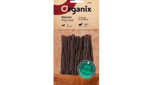 Organix лакомства Премиум Соломка из оленины, 45г