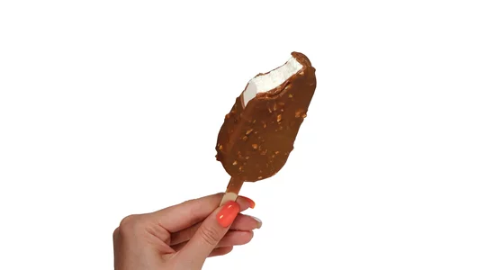 Мороженое Snaq Fabriq без сахара пломбир эскимо с миндалем в шоколаде 70 г