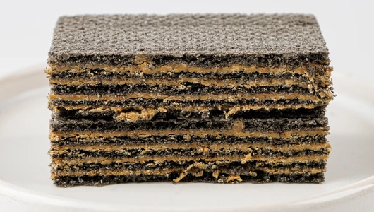 Вафли гречишные с белым кокосовым шоколадом