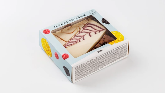 Ассорти чизкейков, 4 шт