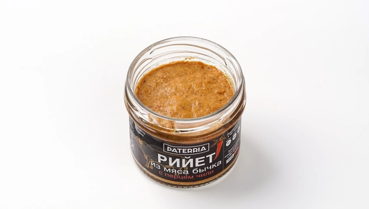 Рийет из мяса бычка с перцем чили