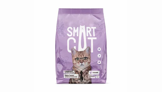 Smart Cat Сухой корм для стерилизованных кошек и кастрированных котов с кроликом и овощами, SAVOUR EXIGENT, STERILISED, Rabbit, 1,4 кг