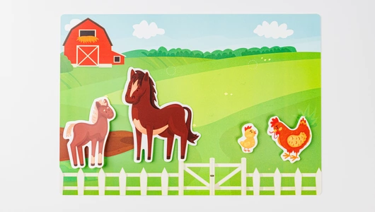 Набор для творчества (на липучках): Мама и Малыш