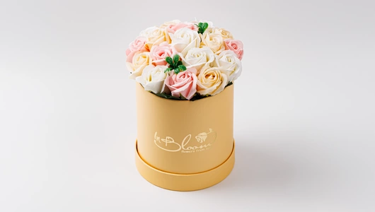 Букет из мыльных цветов №2, 14*16см