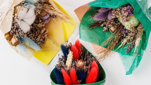 Букет сухоцветов "Мини", в ассортименте