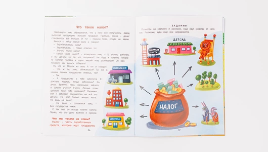 Книжка "Откуда берутся деньги?"