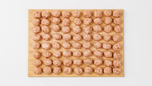 Фрикадельки мини из говядины и курицы, зам.