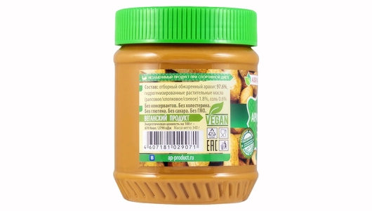Арахисовая паста Азбука Продуктов без сахара 340 г