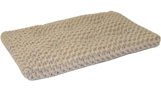 Midwest  Лежанка Ombre плюшевая с завитками 89х58 см мокко