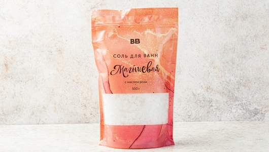 Соль для ванн магниевая с маслом розы Соль для ванн магниевая с маслом розы