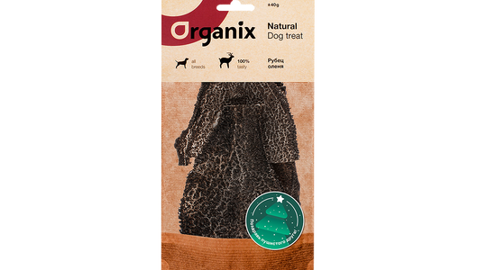 Organix лакомства Премиум Рубец оленя, 40г