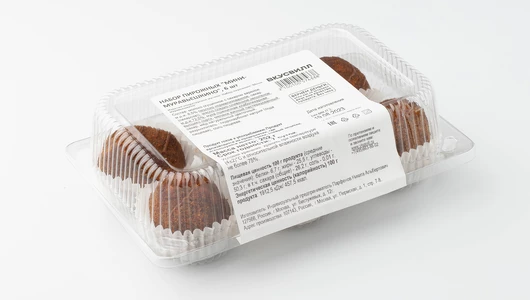 Набор пирожных "Мини-муравьешкино", 6 шт