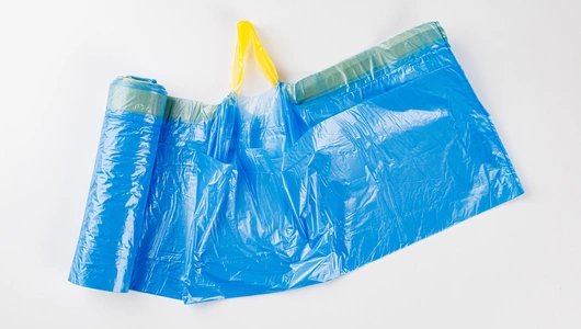 Пакеты для мусора из втор. сырья с завязками 30 л, 15 шт