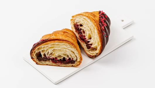 Ле Круассан Малина в шоколаде, кафе