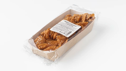 Хворост медовый с кунжутом