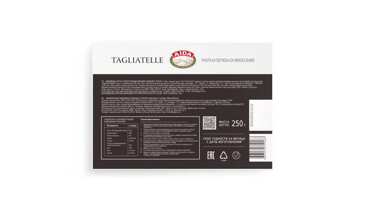 Макаронные изделия Aida Tagliatelle Гнезда 250 г Макаронные изделия Aida Tagliatelle Гнезда 250 г