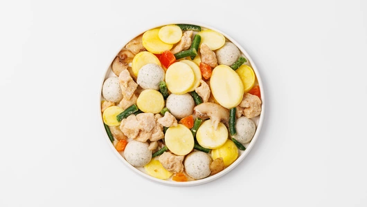 Блюда готовые быстрозамороженные "Шампиньон де Пари с курицей"