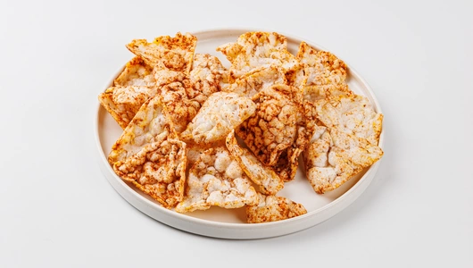 Флайчипсы зерновые с томатом и оливками