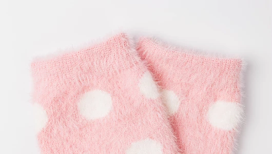 Носки женские "Пушистые", р.23-25