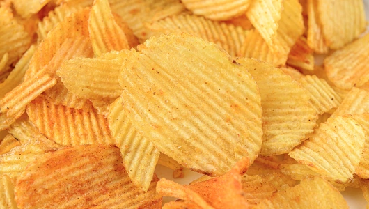 Чипсы картофельные рифленые со вкусом "Соус Харисса" Чипсы картофельные рифленые со вкусом "Соус Харисса"