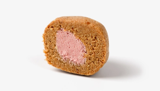 Конфета протеиновая с начинкой "Малина"