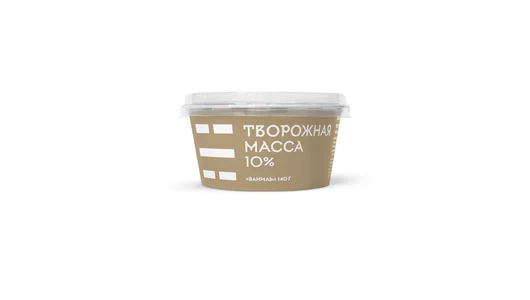 Масса творожная Братья Чебурашкины с ванилью 10% 140 г