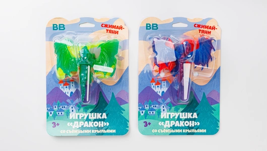 Игрушка "Дракон", со съемными крыльями, в ассортименте