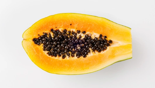 Папайя нарезанная свежая, шт Папайя нарезанная свежая, шт